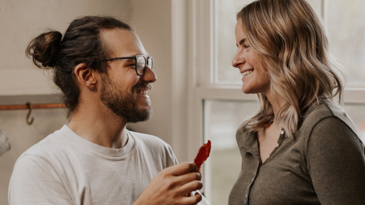 COUPLE, SMILE, LOVE