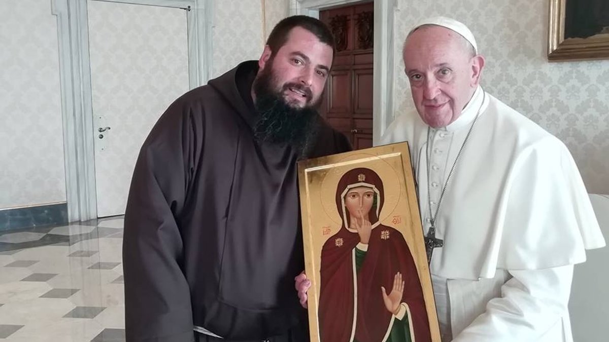 papa francesco fra emiliano antenucci