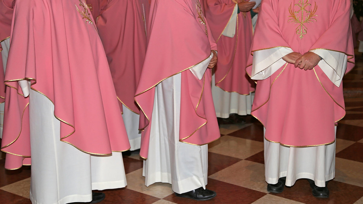 PINK CASSOCK
