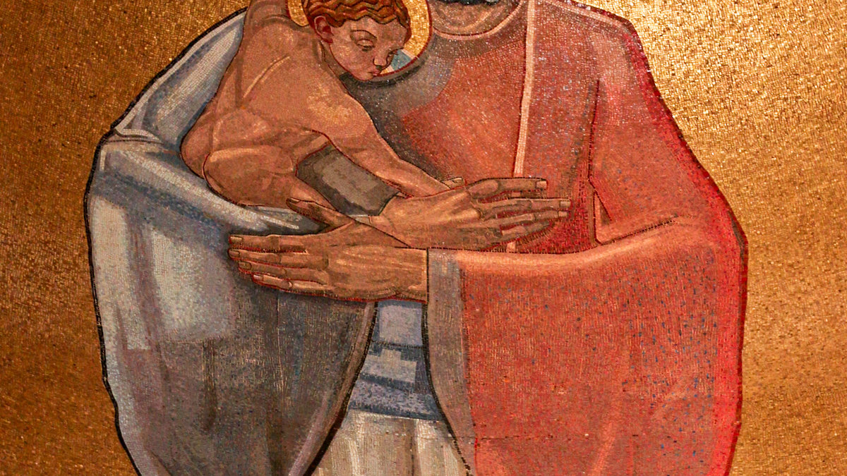 ST JOSEPH;MOSAIC; NATIONAL SHRINE