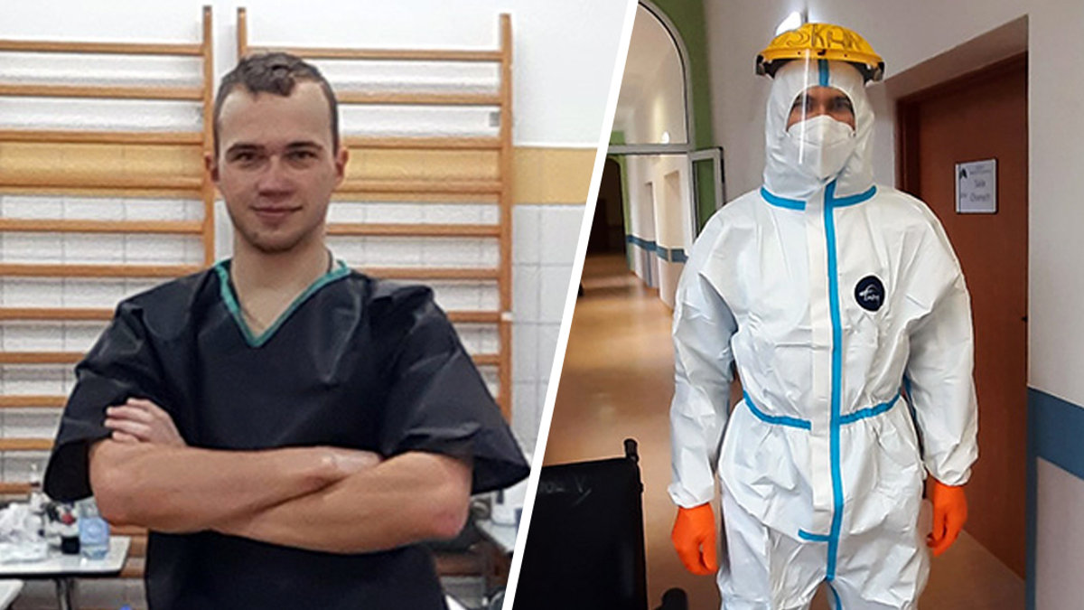 OSKAR SOSNA, KLERYK NA ODDZIALE COVID