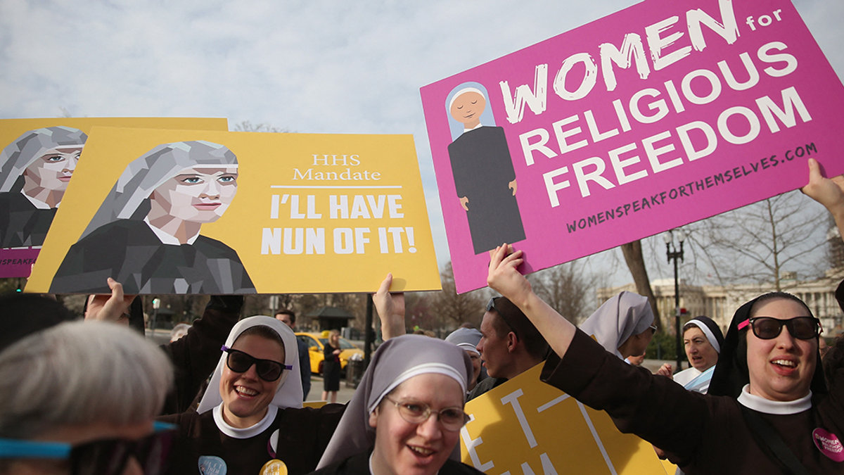 RELIGIOUS FREEDOM,NUNS