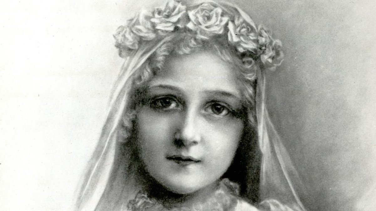 sainte thérèse de lisieux le jour de sa première communion