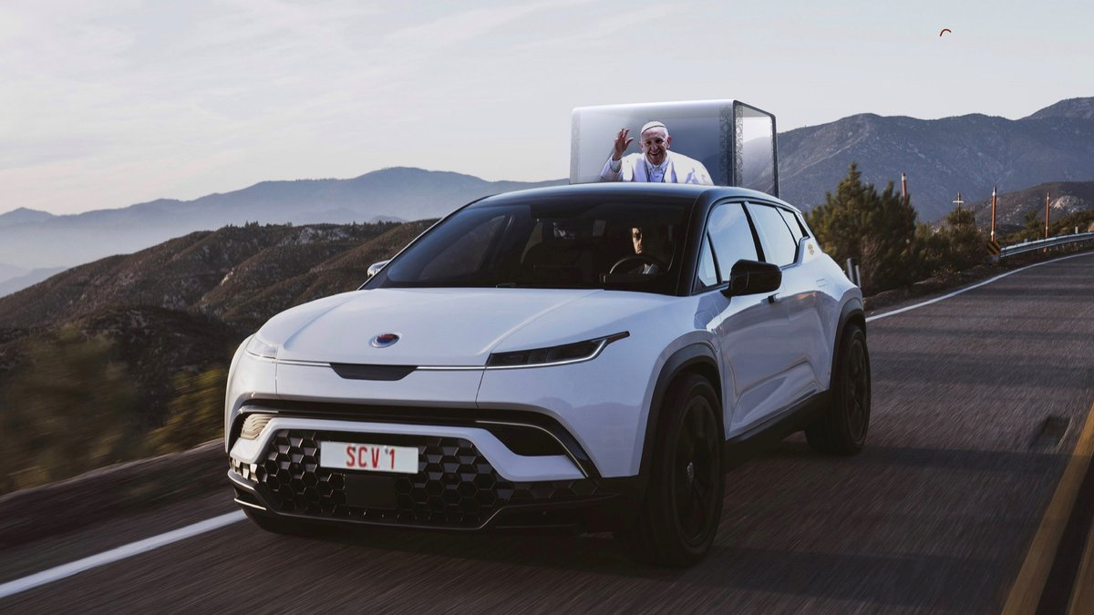 ELECTRIC POPEMOBILE