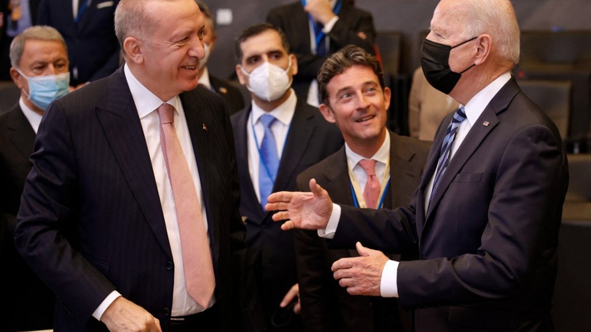 Joe Biden et Erdogan