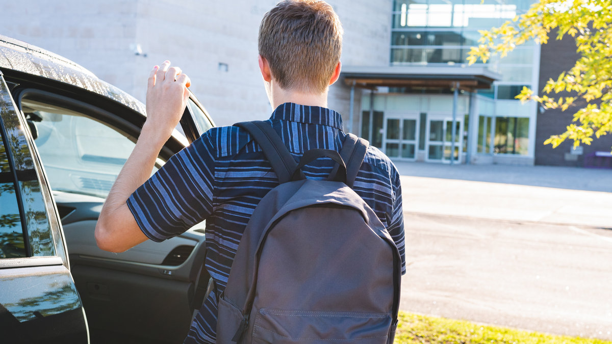 BOY, SCHOOL, CAR