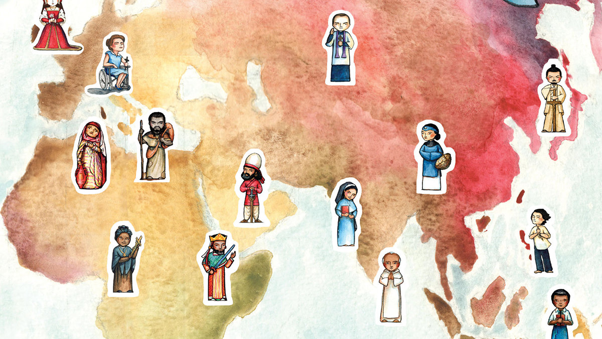 saints around the world