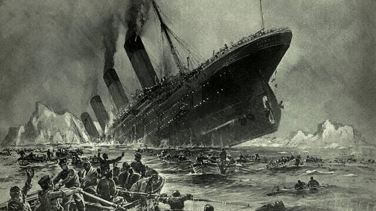 TITANIC SINKING