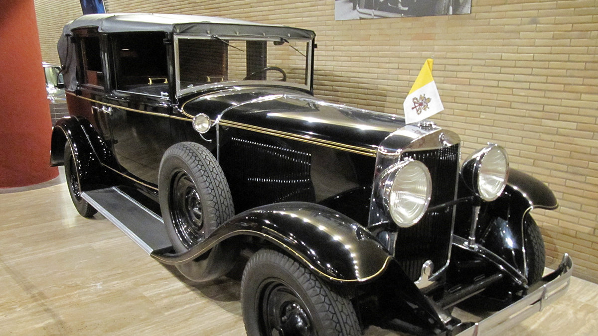 バチカン1929 Papal Arms, Pope Pius XI 未使用13種 A Graham Paige: The papal car of the Rubicon