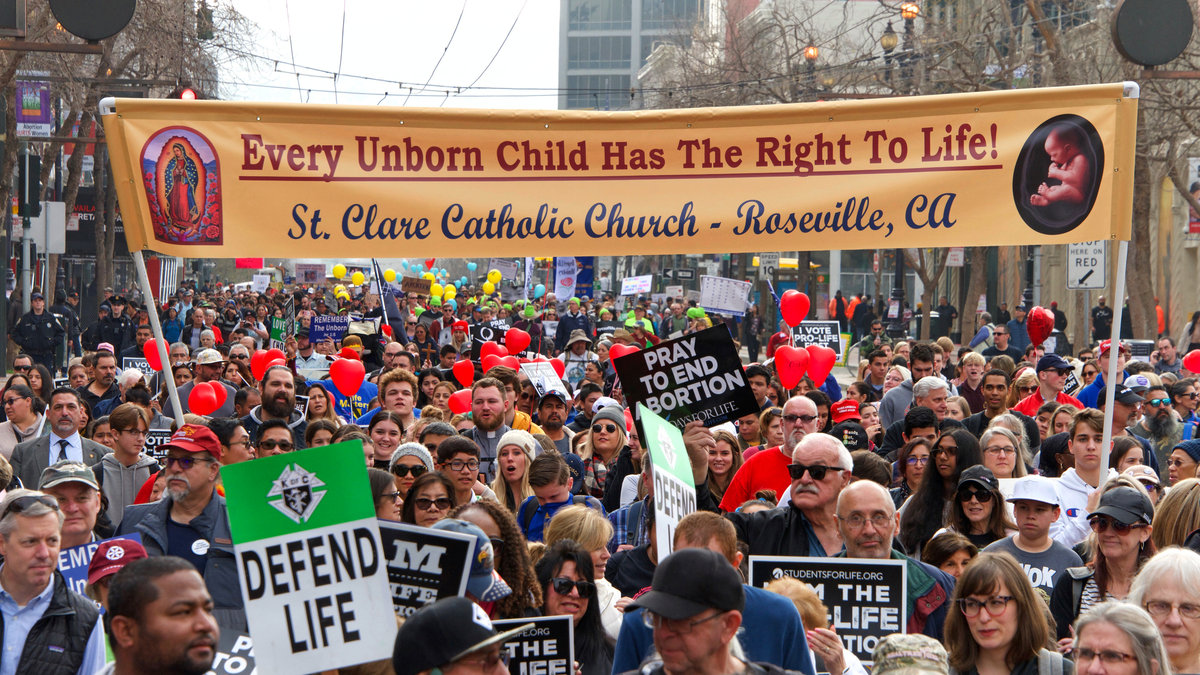 pro-life march