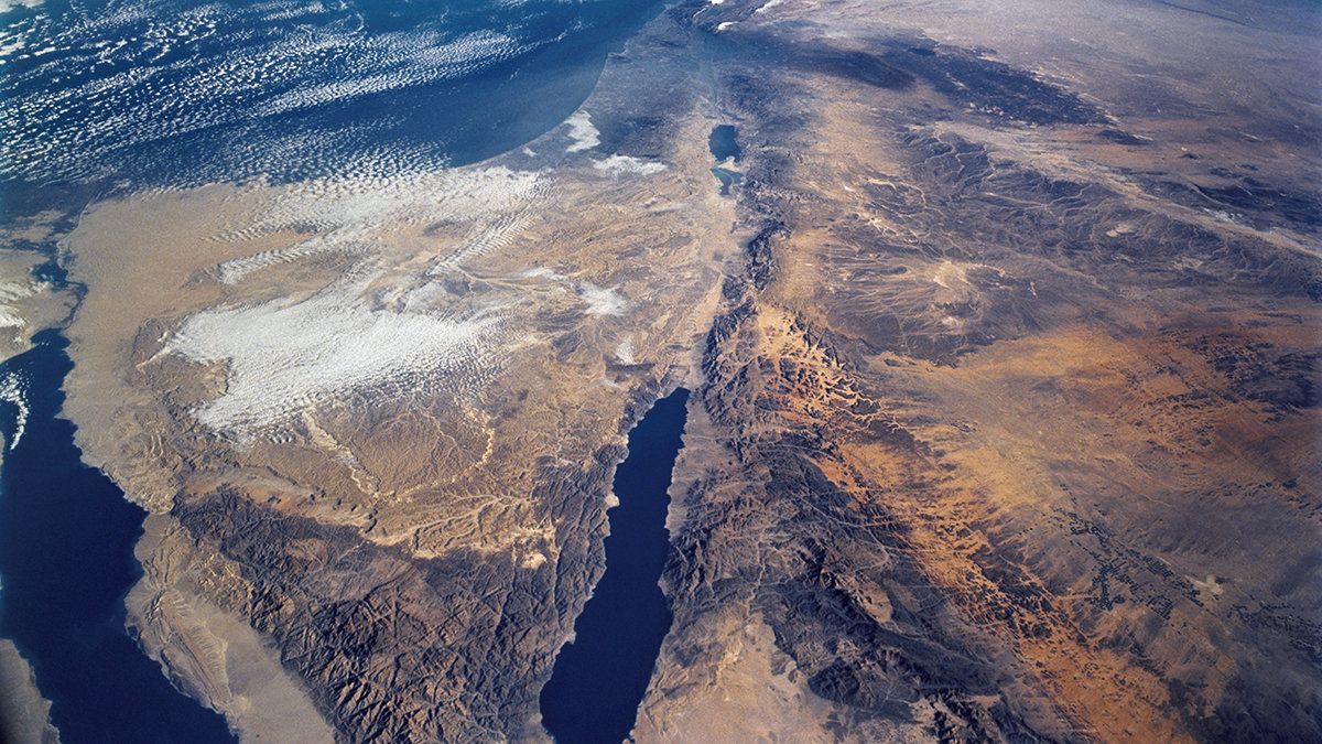 The Sinai Peninsula and the Dead Sea Rift