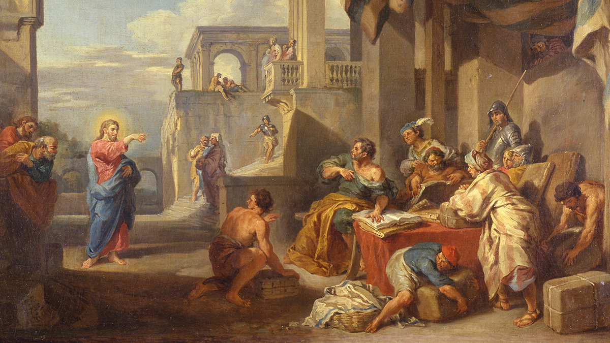 THE CALLING OF SAINT MATTHEW