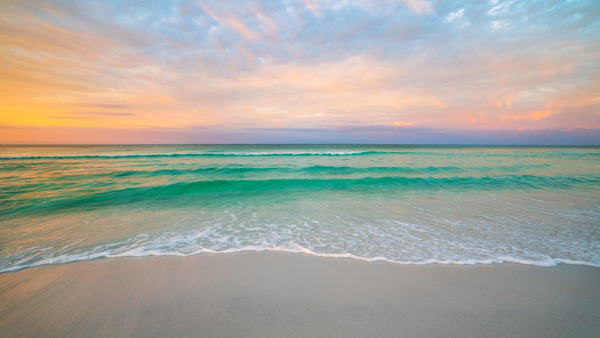 BEACH, DAWN, OCEAN