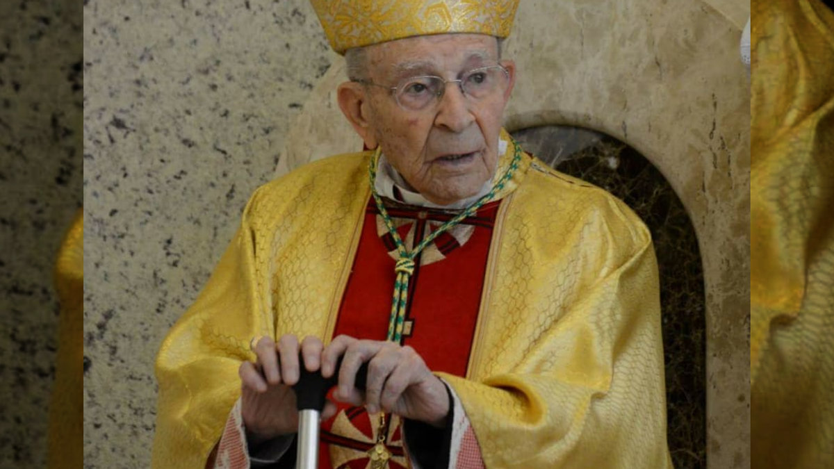 Dom Antônio Affonso de Miranda, bispo mais idoso do Brasil