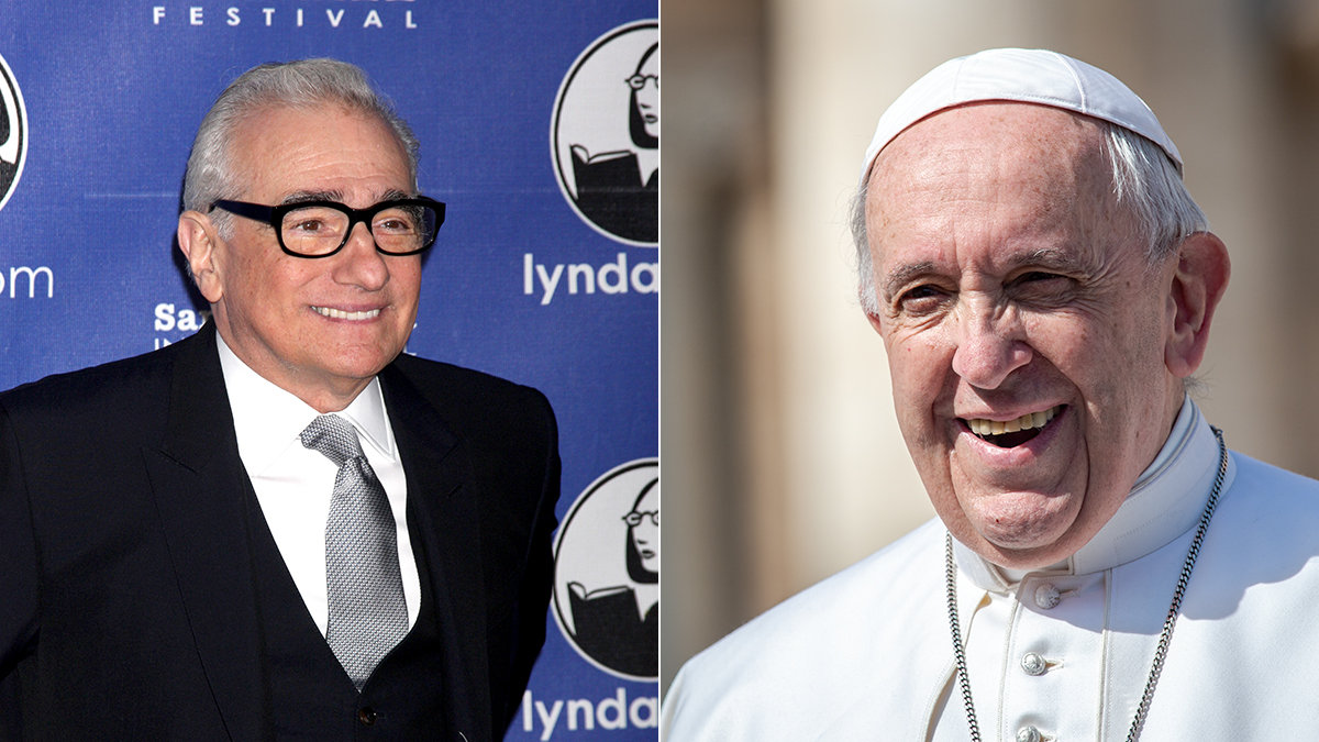 Martin-Scorsese-e-Papa-Francesco