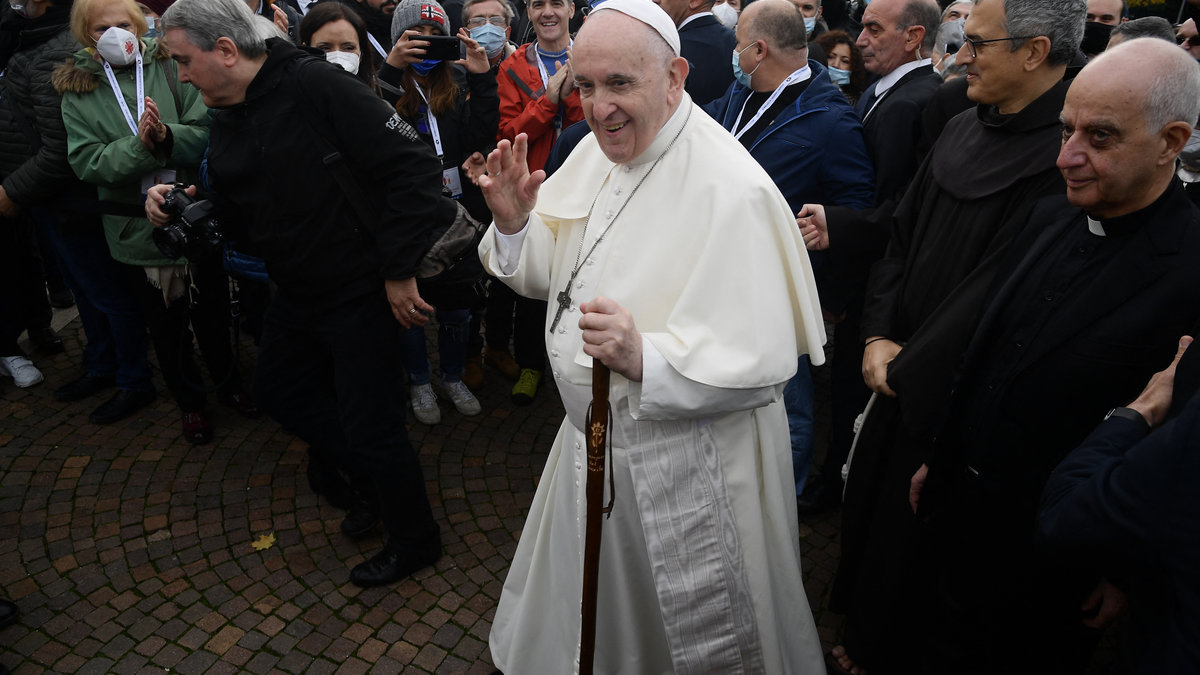 POPE FRANCIS - WORLD DAY OF THE POOR - ASSISI - AFP