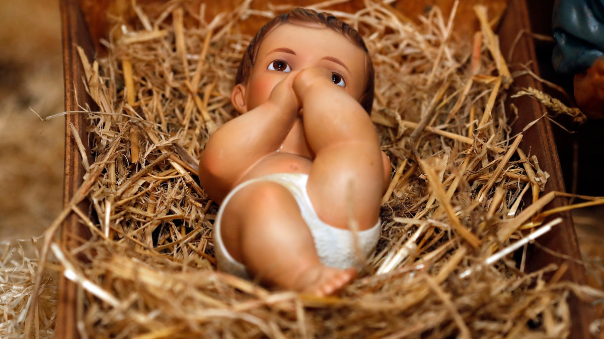 JESUS, CRIB, NATIVITY