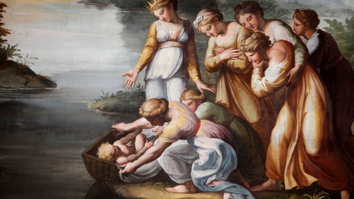 Moïse sauvé des eaux du Nil