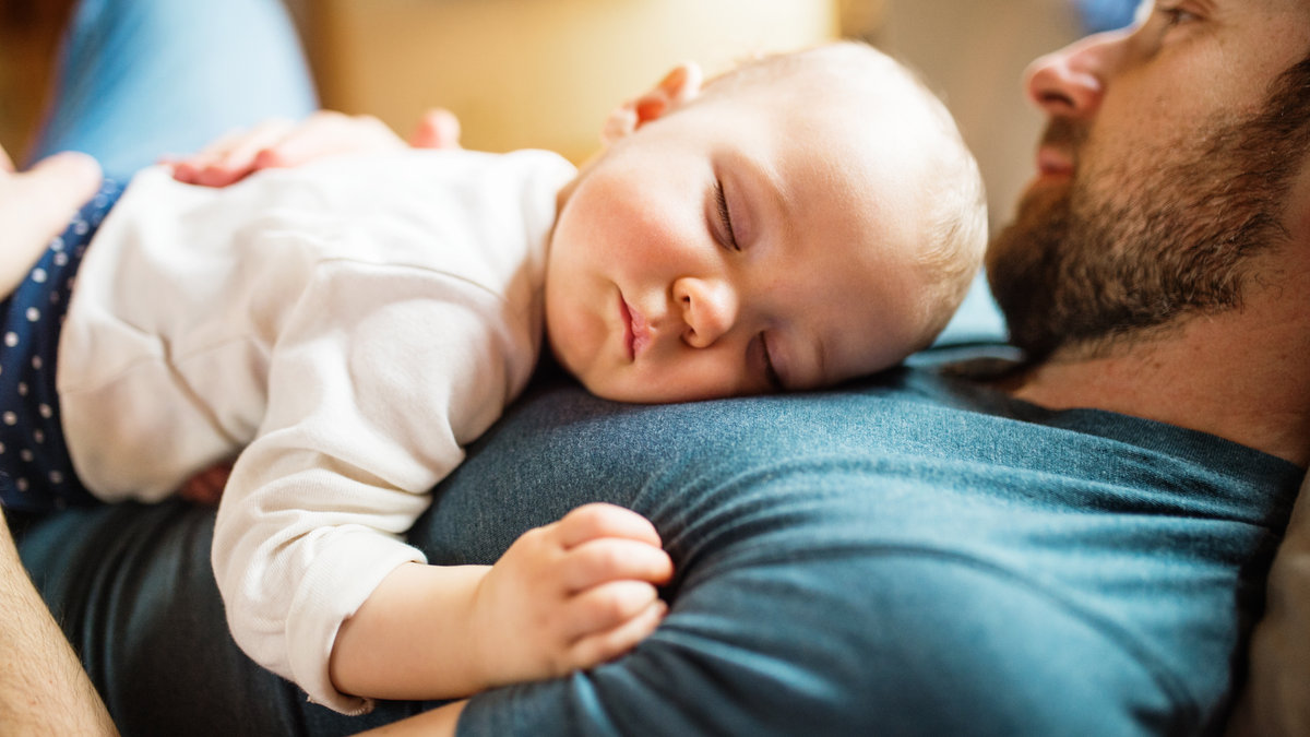 DAD, SLEEP, CHILD