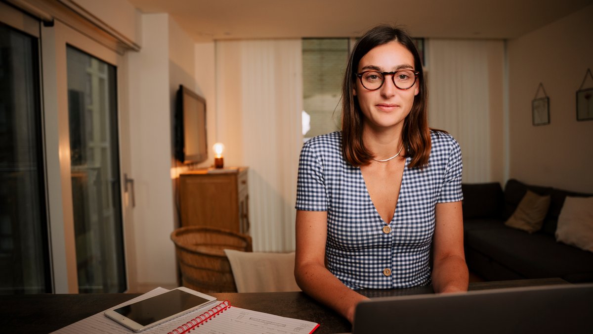 Mujer trabajando