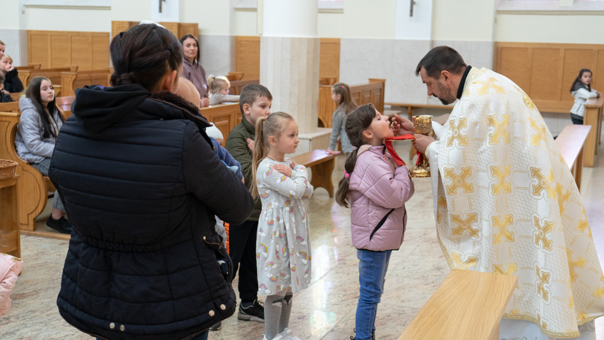 Boska Liturgia w kościele parafialnym w Sułkowicach