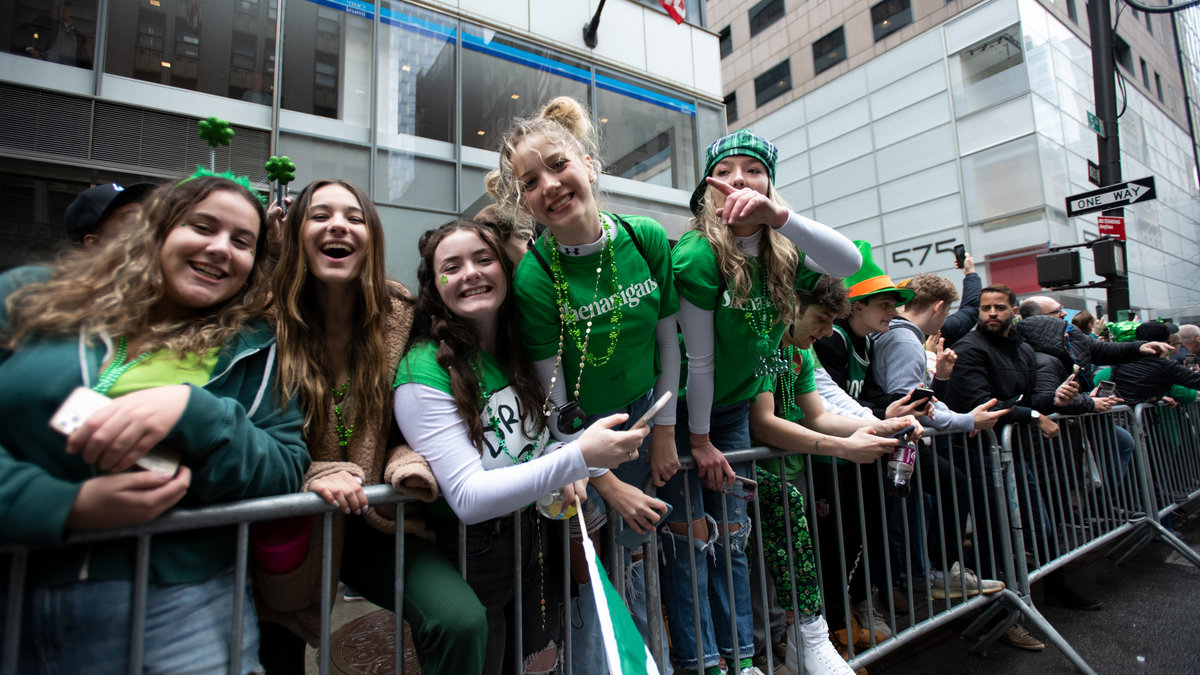 ST PATRICKS DAY PARADE NEW YORK CITY
