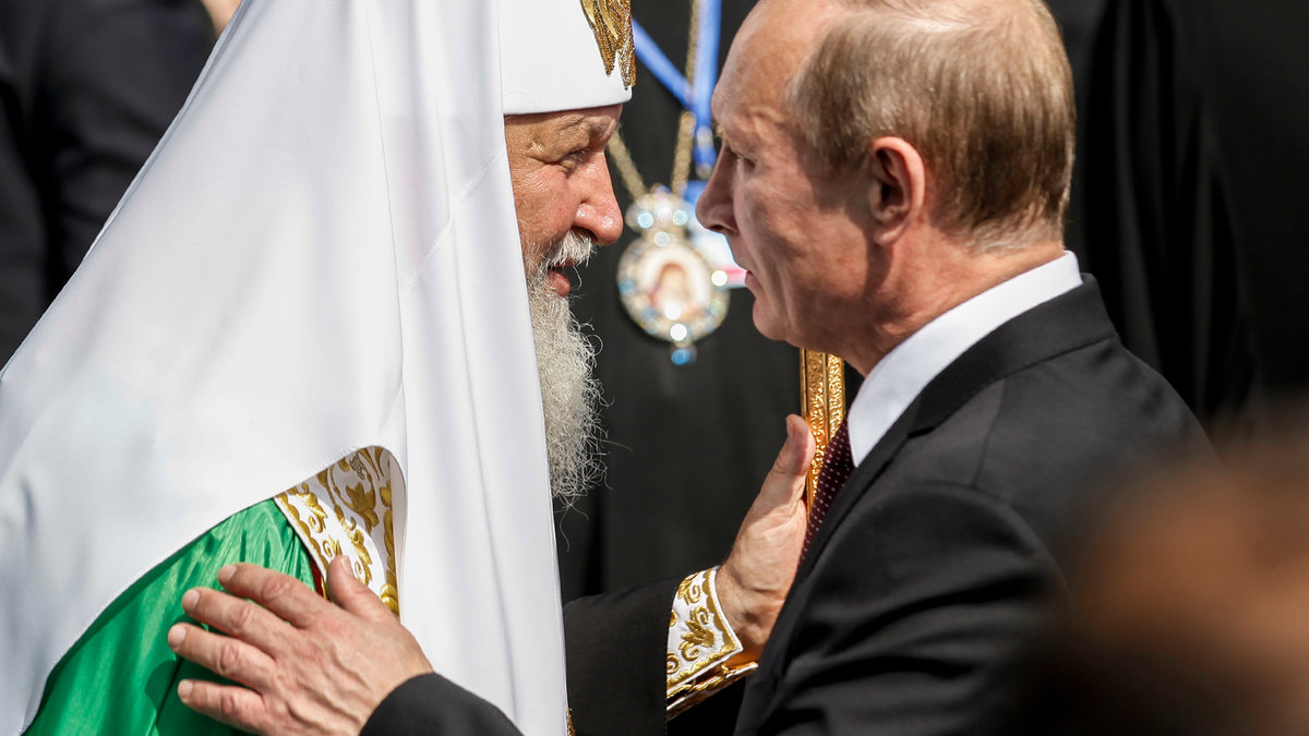 Sanções contra o Patriarca Kirill por apoiar a guerra de Putin