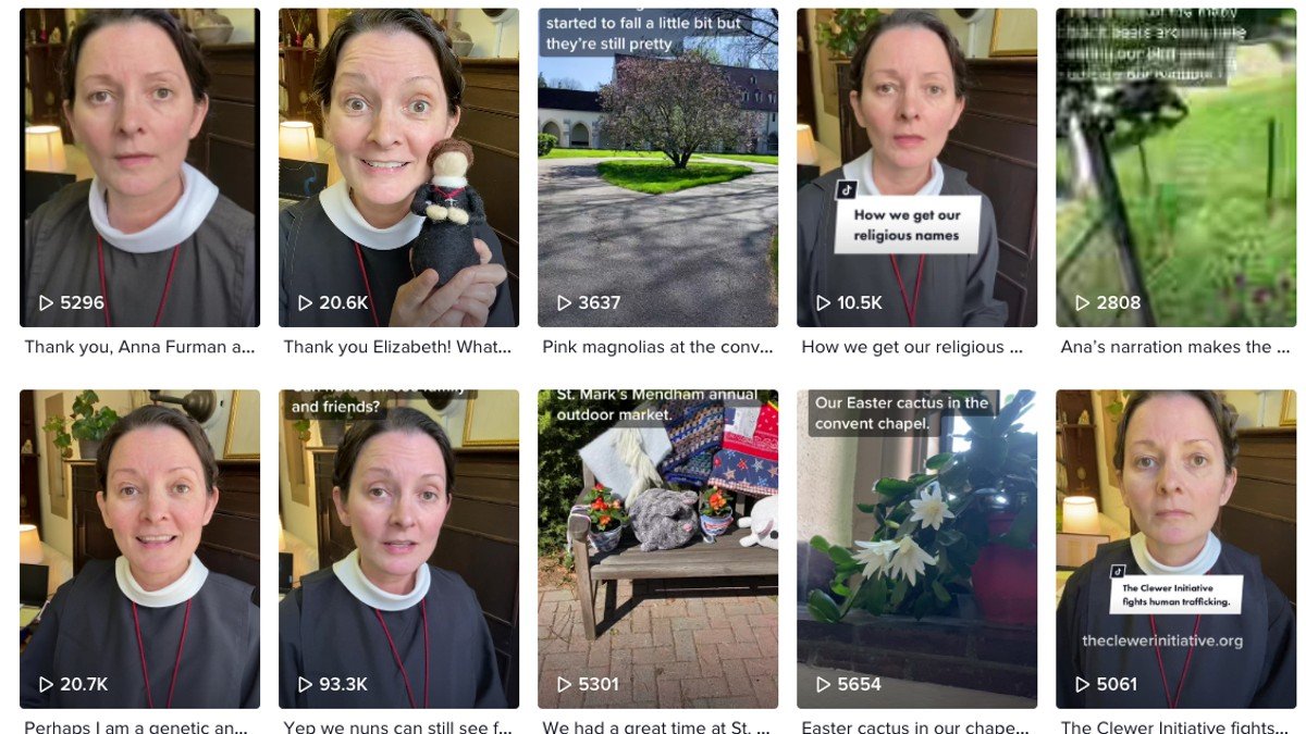 TIK TOK, RELIGIOSAS, FREIRAS
