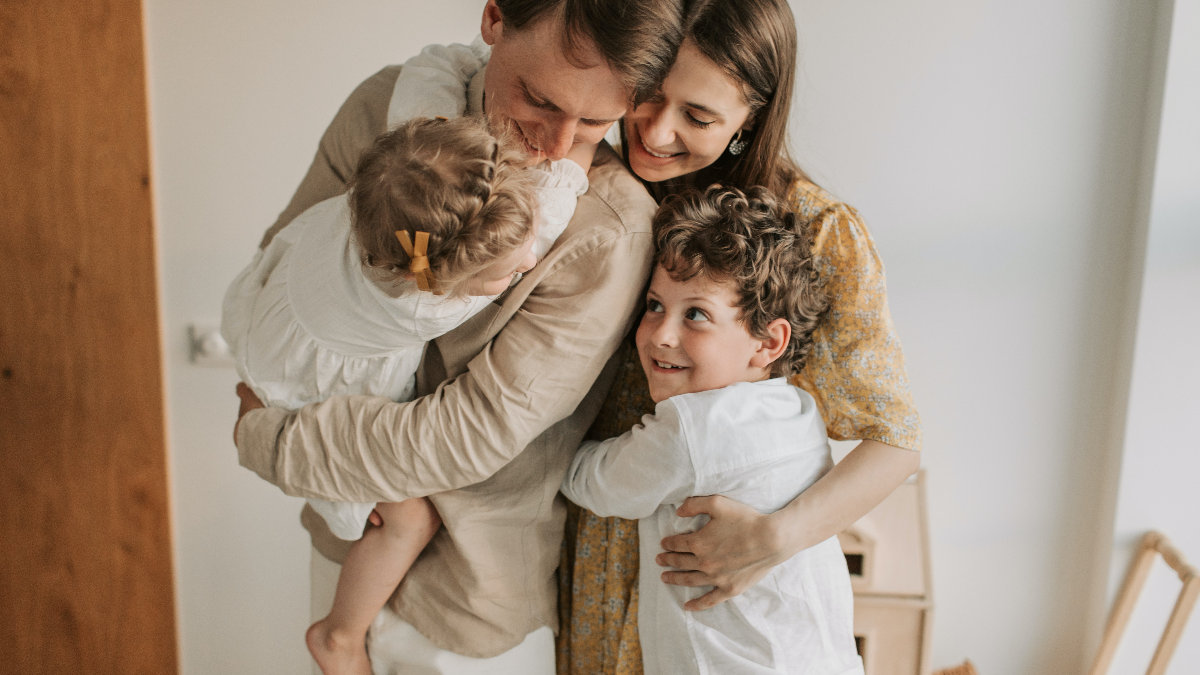 mom, dad, parents, kids, family