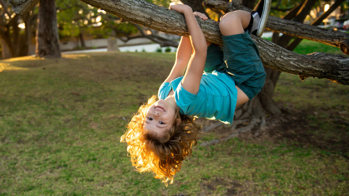BAMBINA GIOCO ALBERO