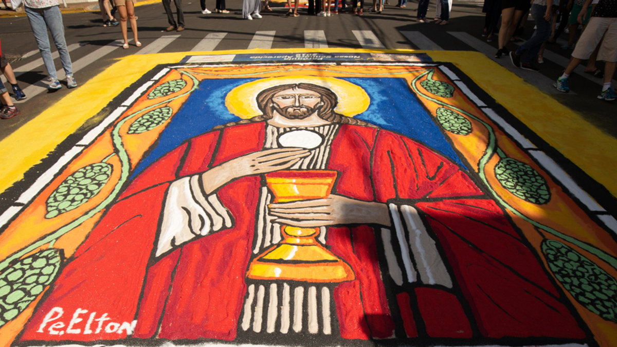 Tapete de Corpus Christi