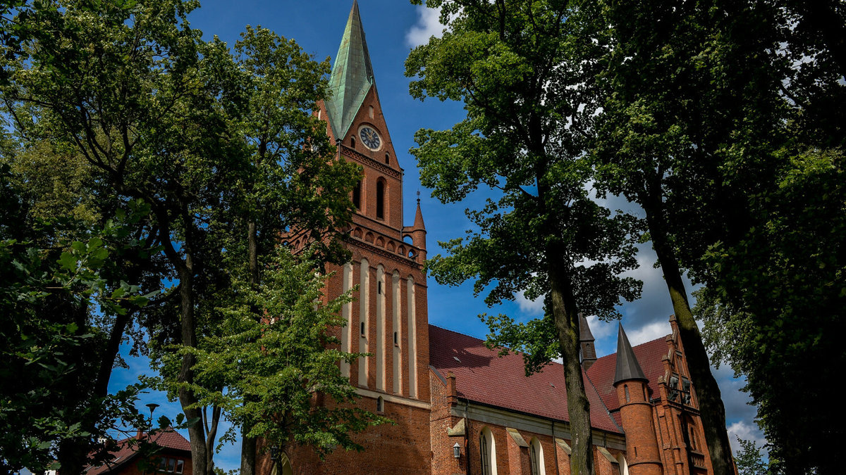 Bazylika Narodzenia Najświętszej Maryi Panny z XV wieku w Gietrzwałdzie
