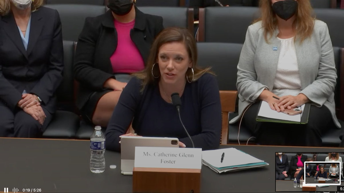 CATHERINE GLENN FOSTER; AMERICANS UNITED FOR LIFE