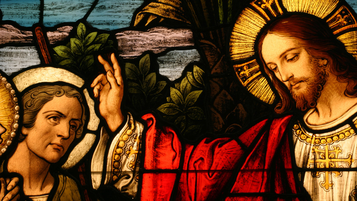 Jezus błogosławi mężczyźnie