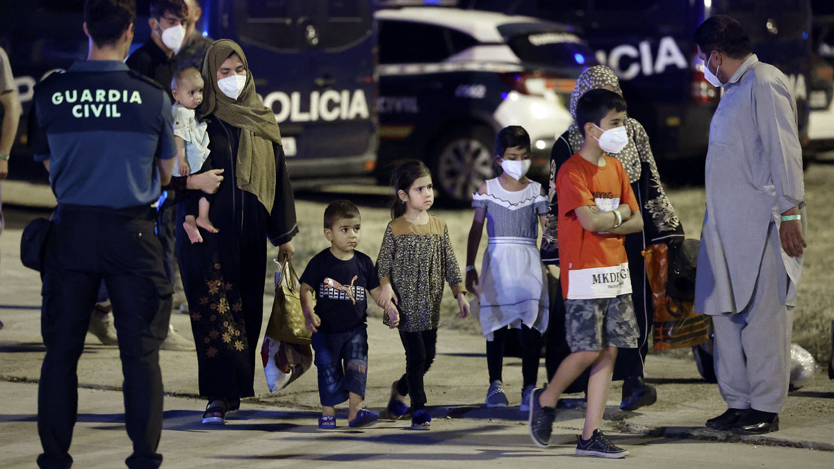 migrantes afganos en España