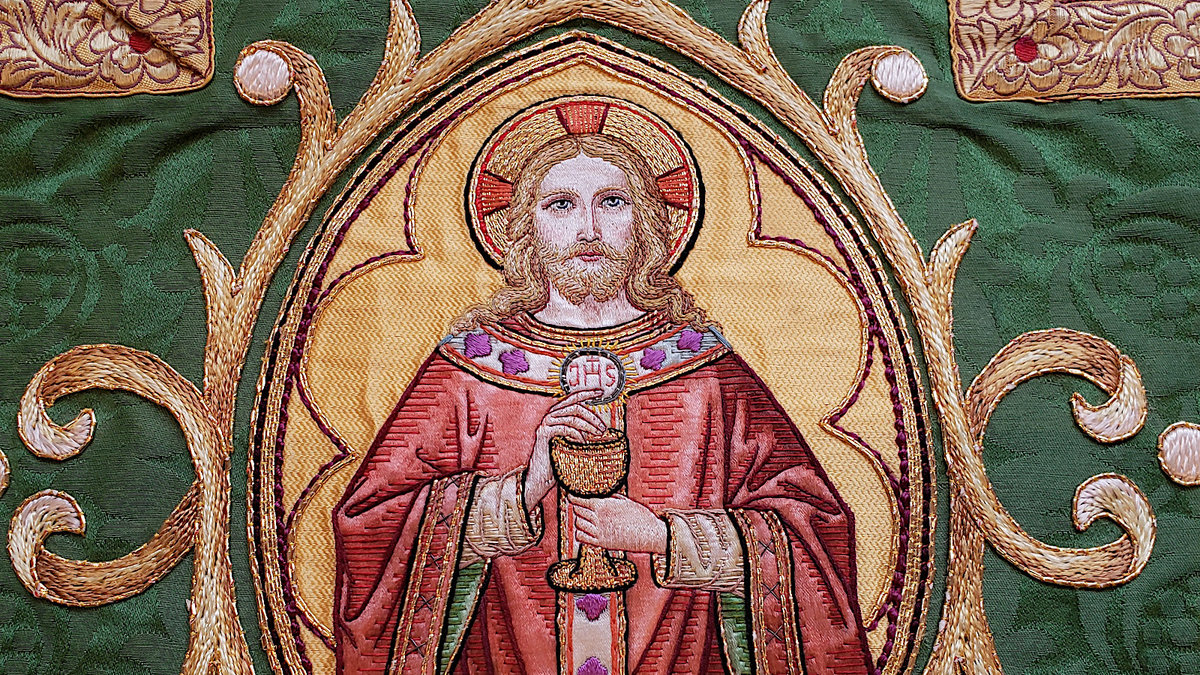 Jezus na ornacie