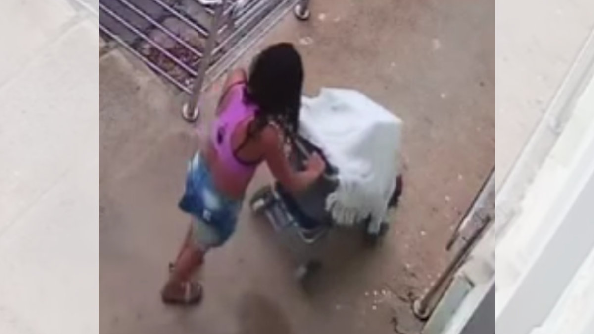 sacrário furtado em carrinho de bebê