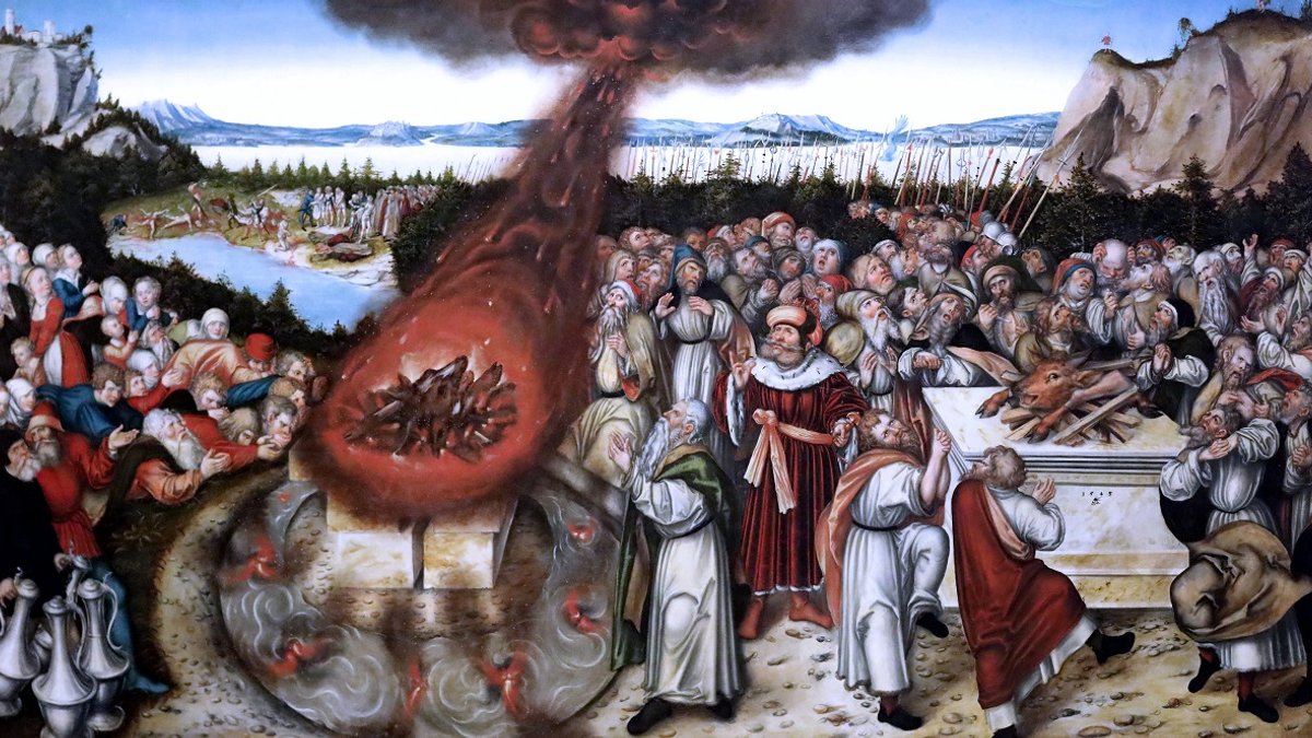 Elie-et-les-pretres-de-Baal-Cranach