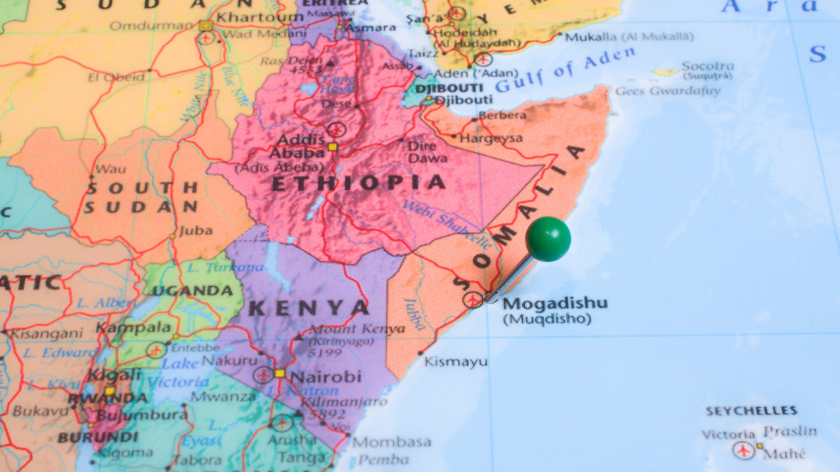 Somalia map