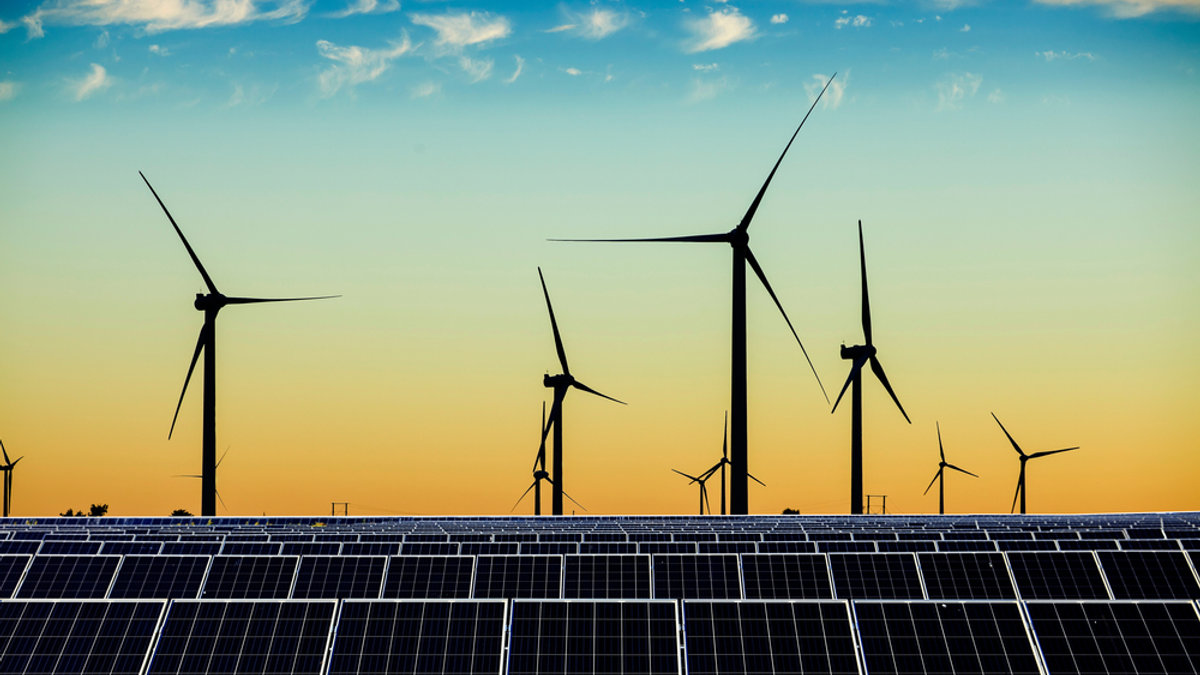 green energy, wind power, solar power