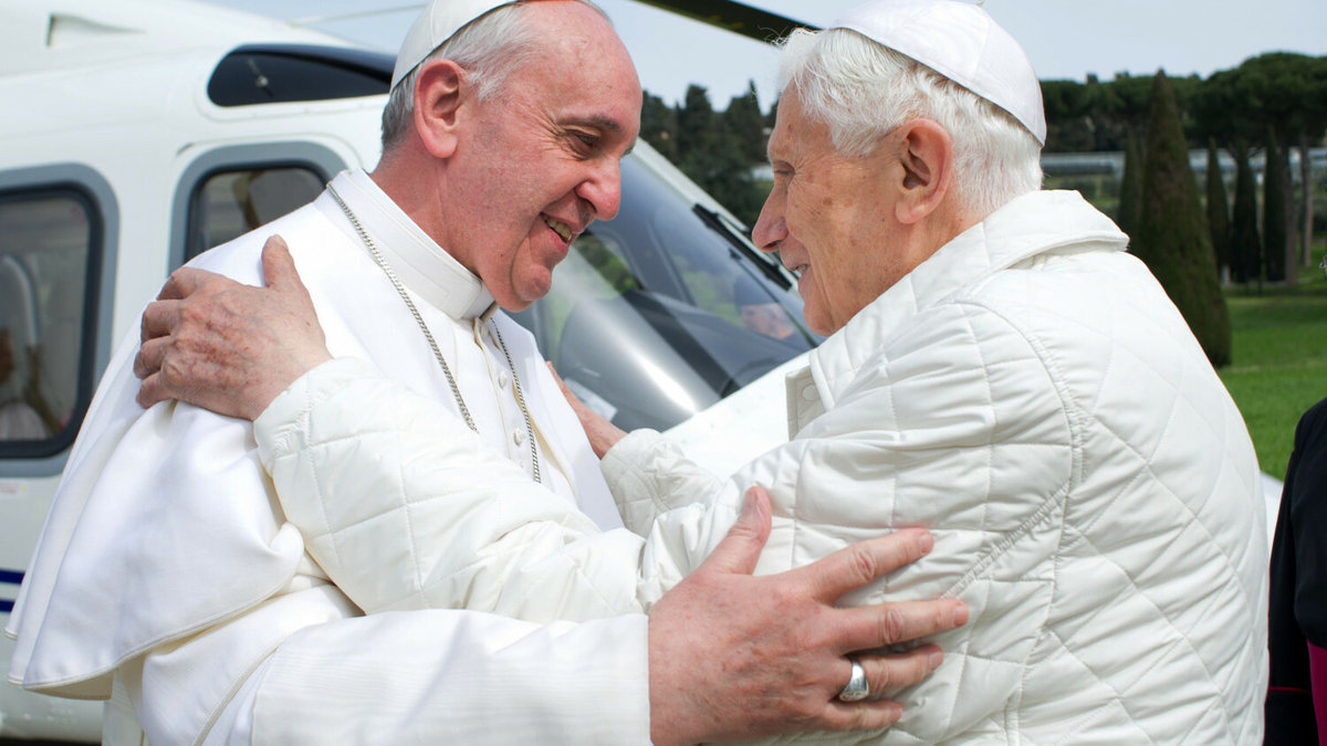 spotkania papieża Franciszka i Benedykta XVI
