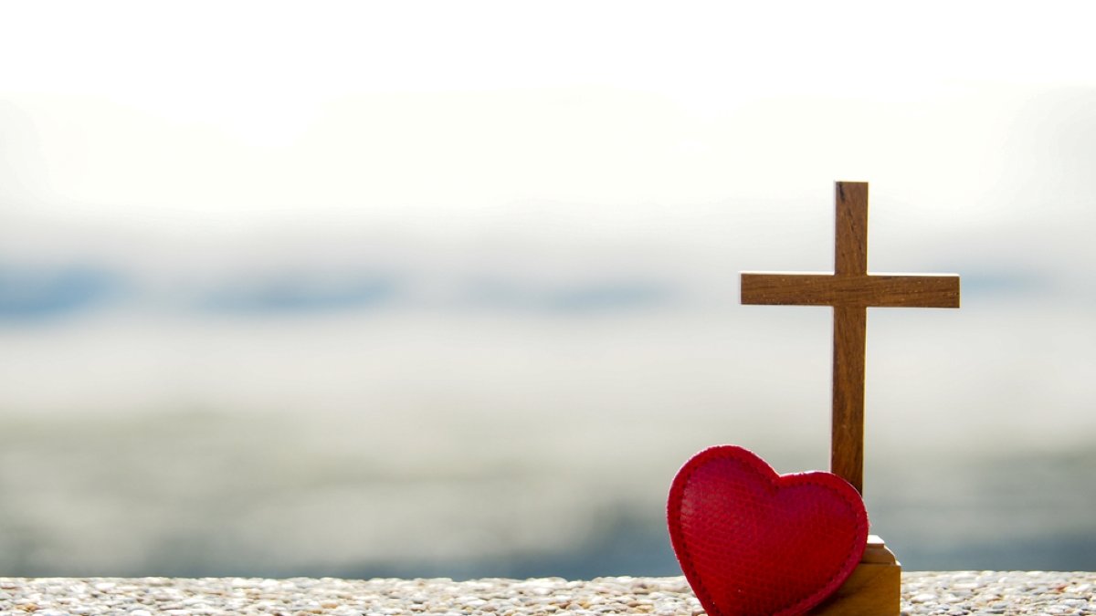 Heart and cross