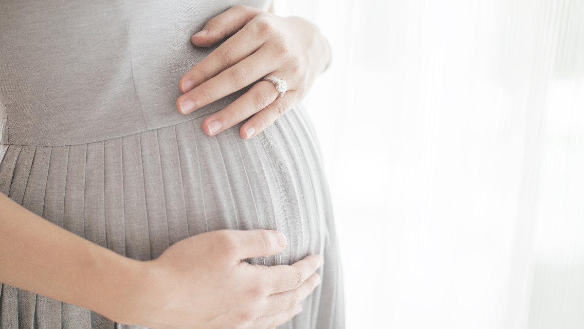 pregnant, baby, mother