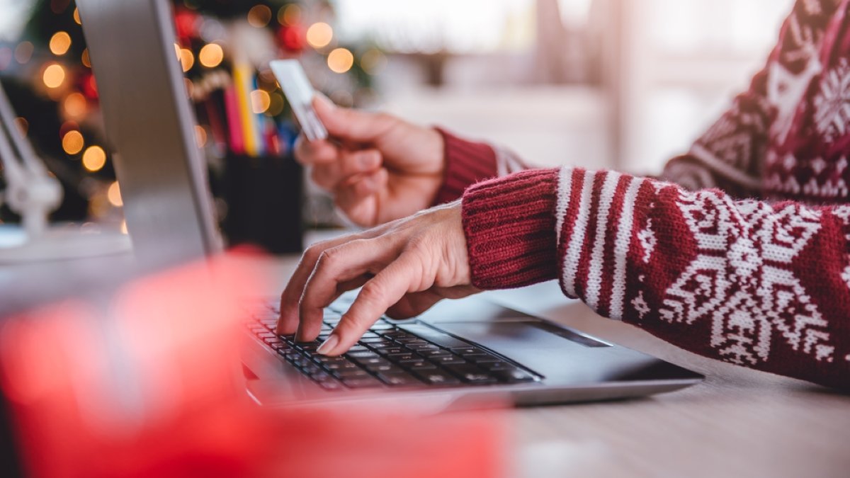Christmas online shopping
