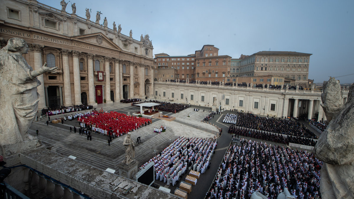 Funeral mass of Pope Emeritus Benedict XVI