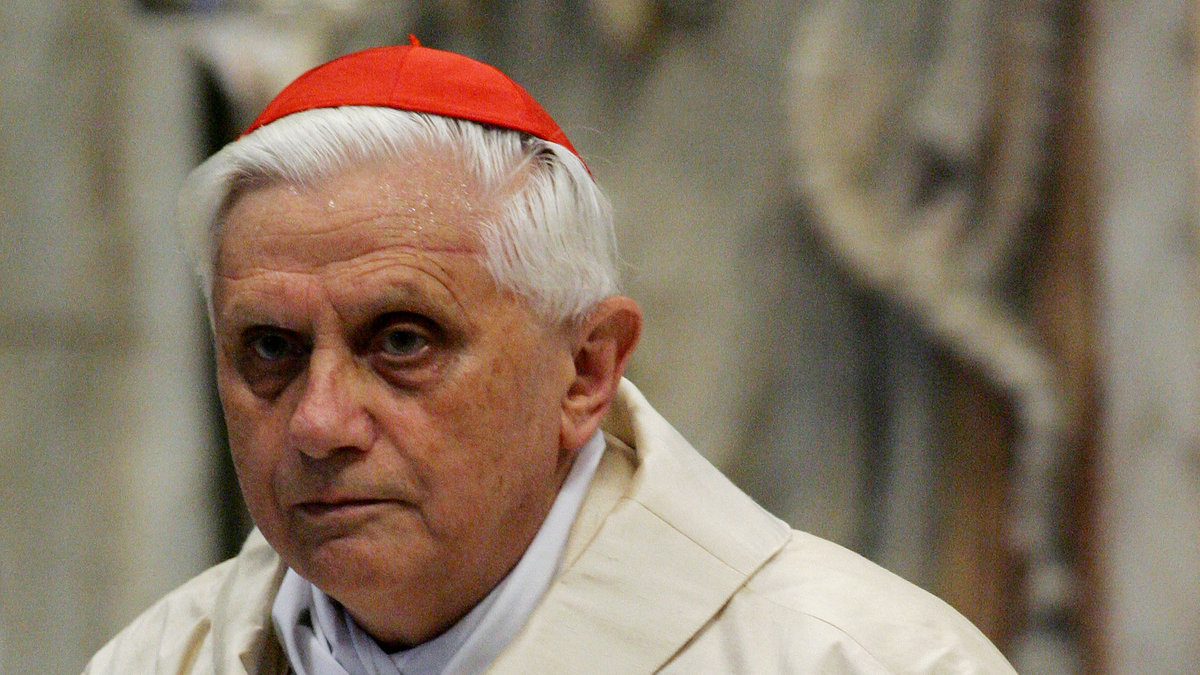 German Cardinal Joseph Ratzinger