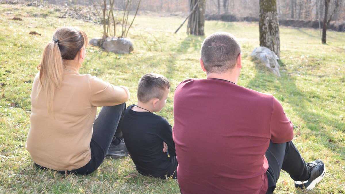 Ukrainian family in Slovenia