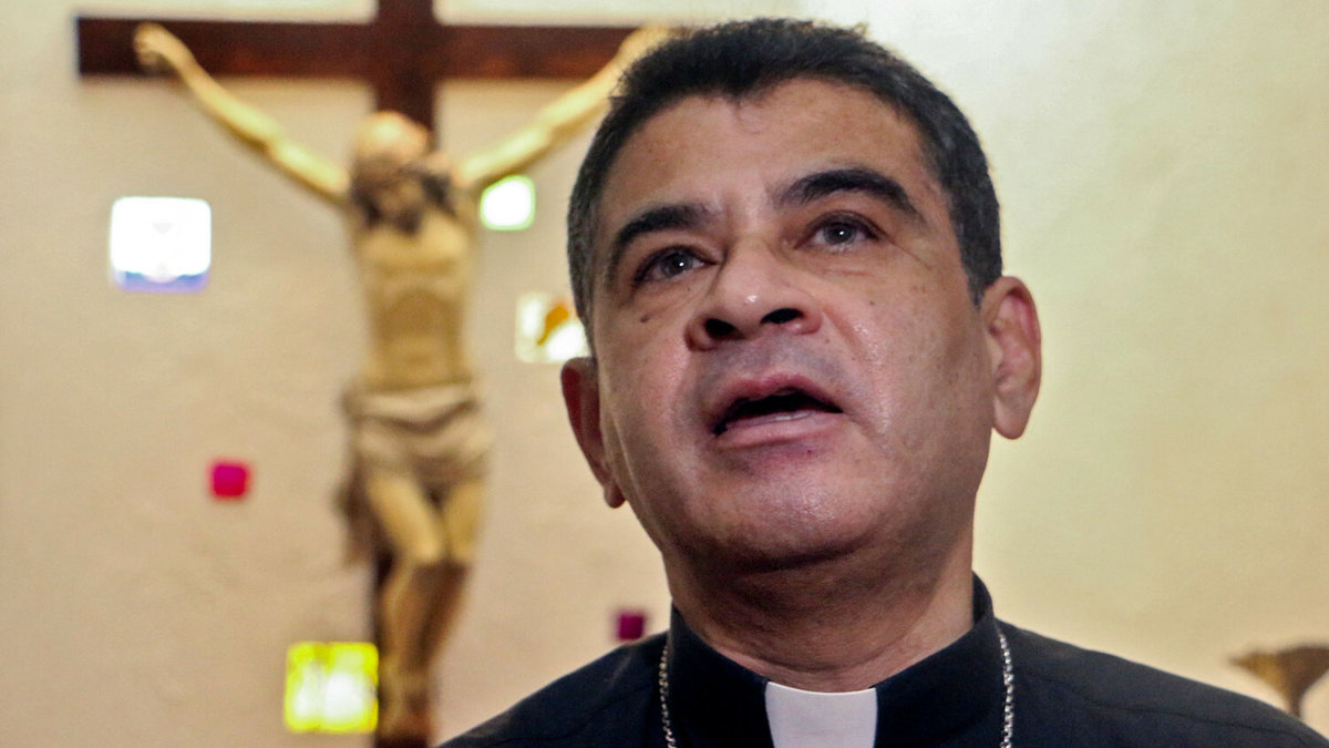 biskup Rolando Alvarez z Nikaragui