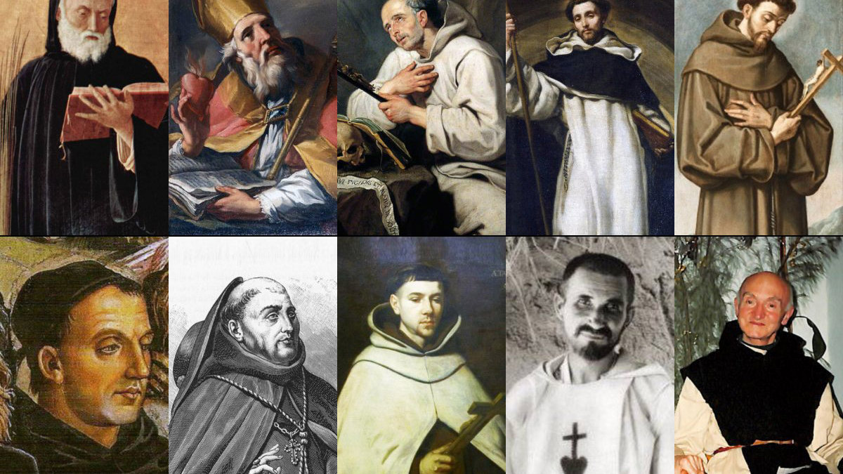 10 RELIGIOSOS CONTEMPLATIVOS