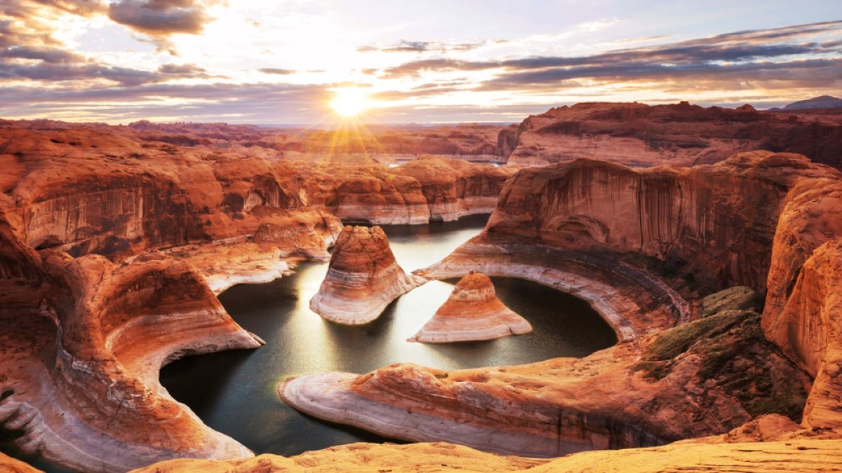 lake Powell in USA